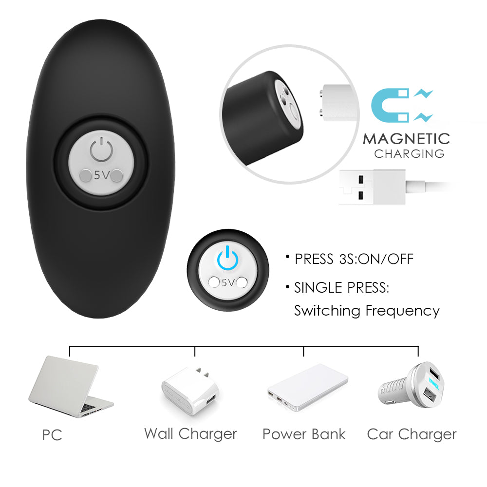EmberIntimacy's Cascade - The 2-in-1 Vibrating Anal Beads & Remote Bullet
