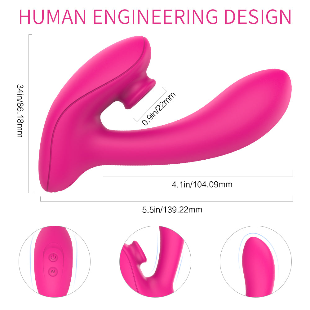 EmberIntimacy's Embrace - The Fully Adaptable Suction & G-Spot Wearable