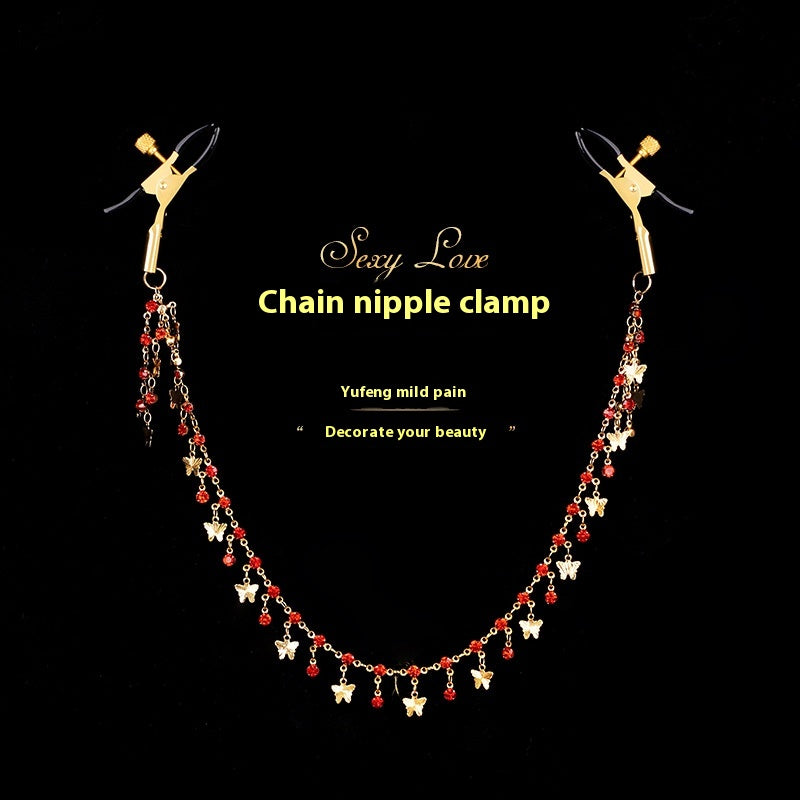 EmberIntimacy Butterfly Cascade Nipple Jewelry