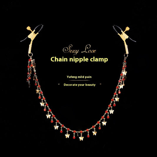EmberIntimacy Butterfly Cascade Nipple Jewelry