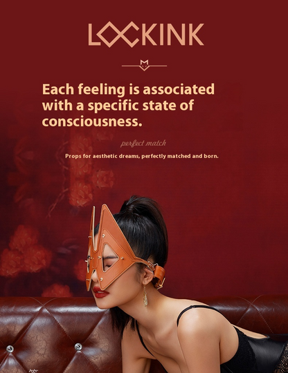 SEVANDA "Hidden Fog Fox" Openable Blindfold