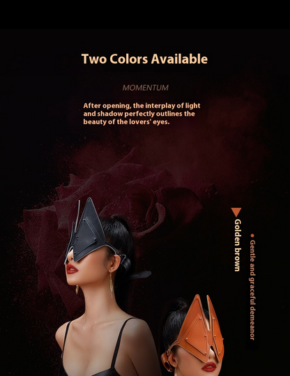 SEVANDA "Hidden Fog Fox" Openable Blindfold