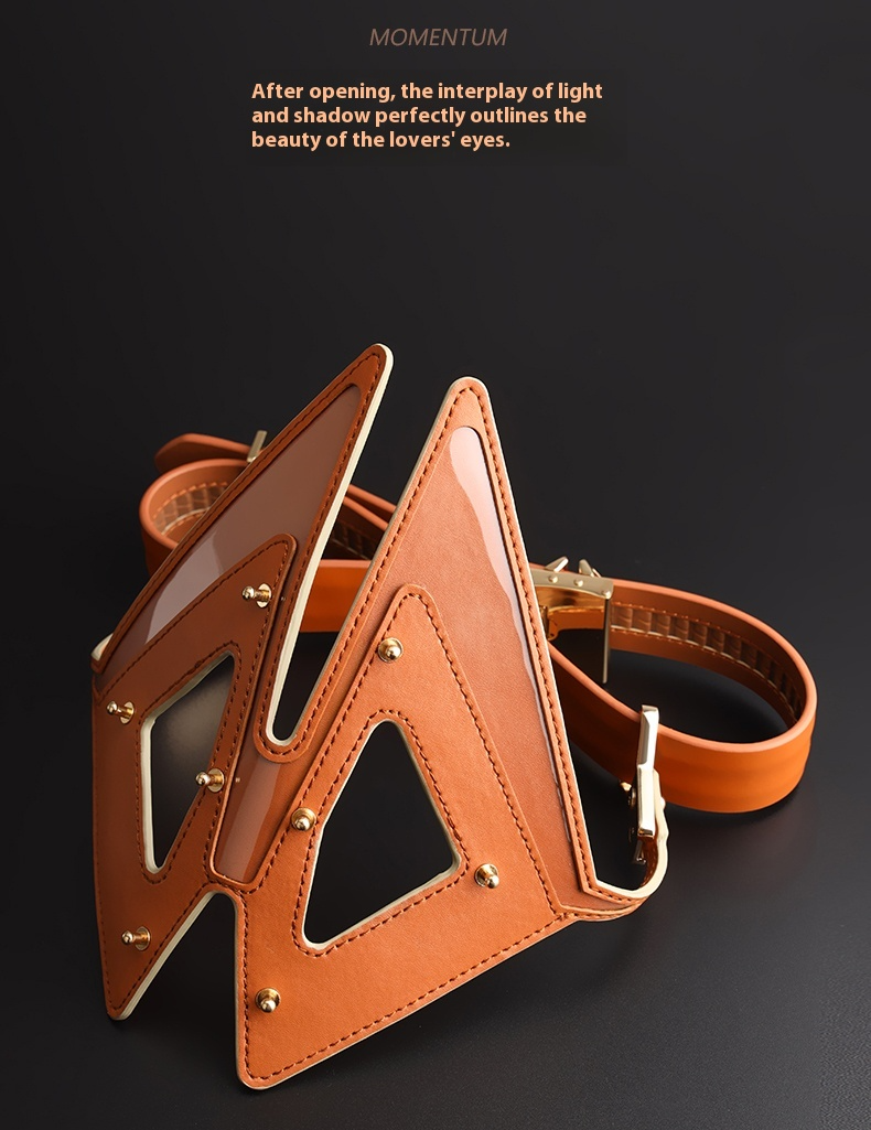 SEVANDA "Hidden Fog Fox" Openable Blindfold
