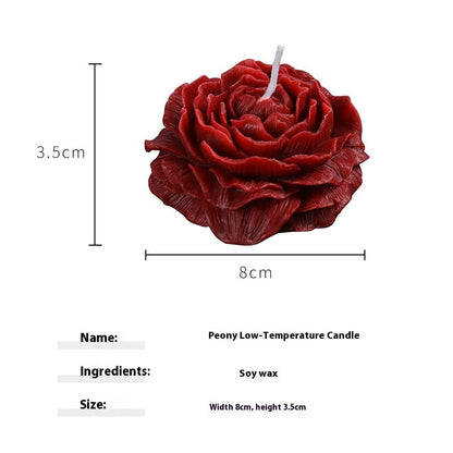 EmberIntimacy Blooming Peony Wax Play Candle