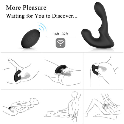 EmberIntimacy's Catalyst - Waving P-Spot, G-Spot & Perineum Massager