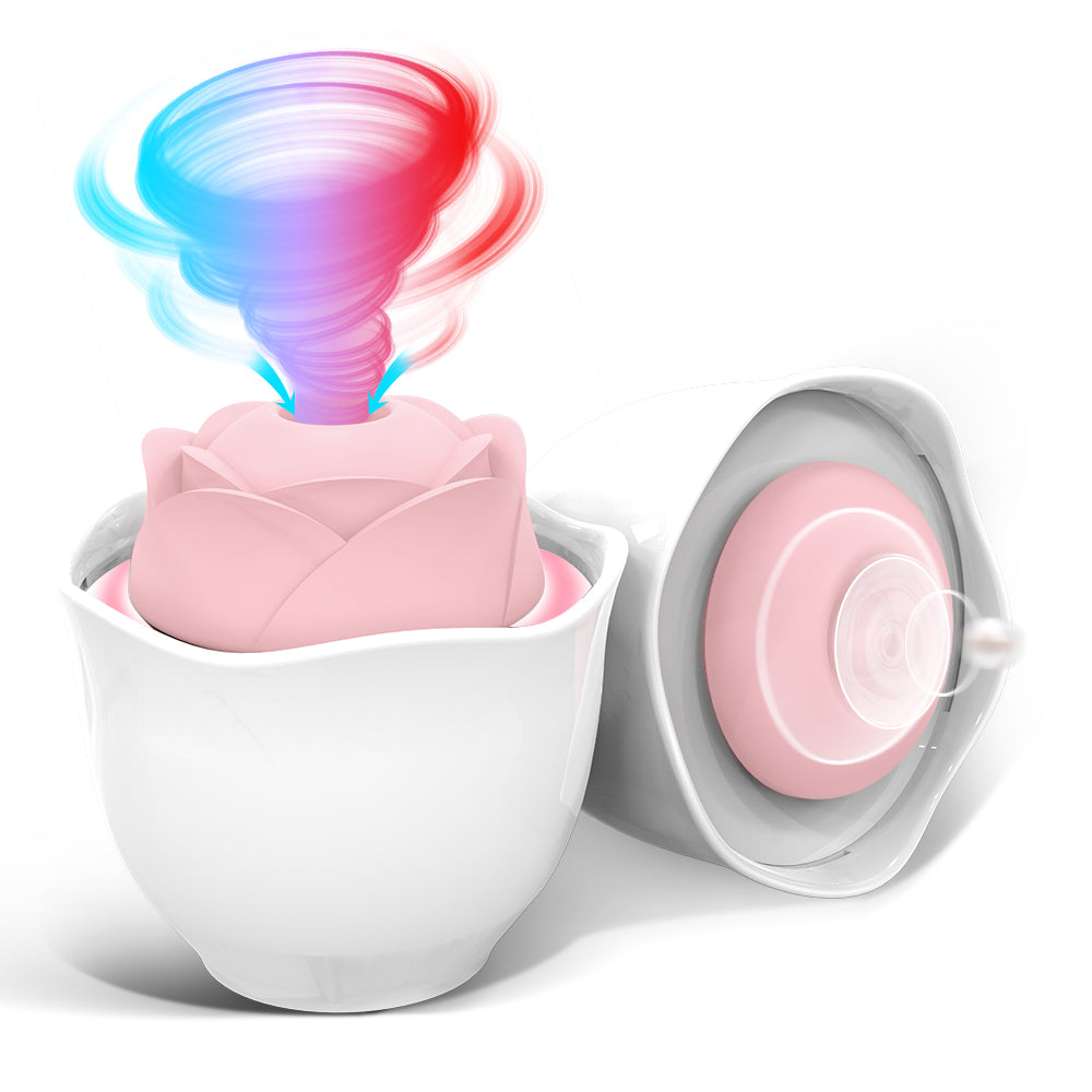EmberIntimacy's Nocturne - The Luminous Rose Suction & Tapping Lamp