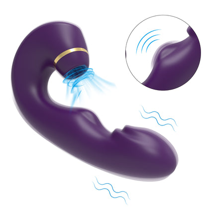 EmberIntimacy's Crescendo - Triple-Action G-Spot Tapping & Suction Vibrator