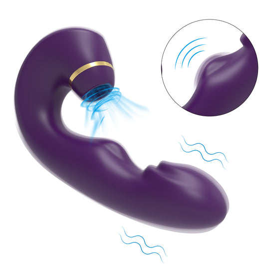 EmberIntimacy's Crescendo - Triple-Action G-Spot Tapping & Suction Vibrator