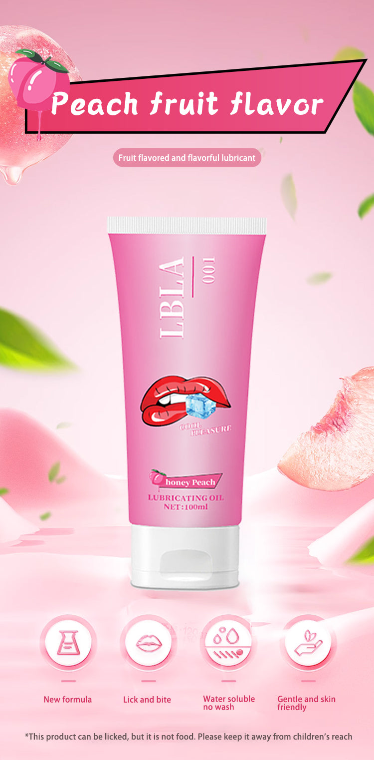 EmberIntimacy Peach Passion Oral-Safe Lubricant