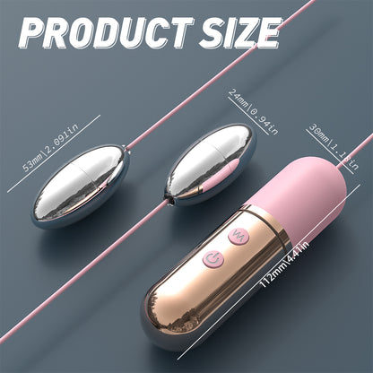 EmberIntimacy's Binary - The Dual Metal Vibrating & Kegel Love Egg Set