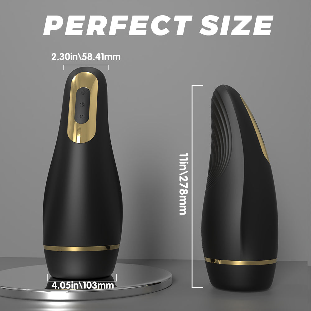 EmberIntimacy's Forge - The Automatic Squeezing & Vibrating Male Masturbator