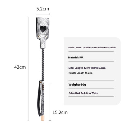 EmberIntimacy Heartbeat Riding Crop