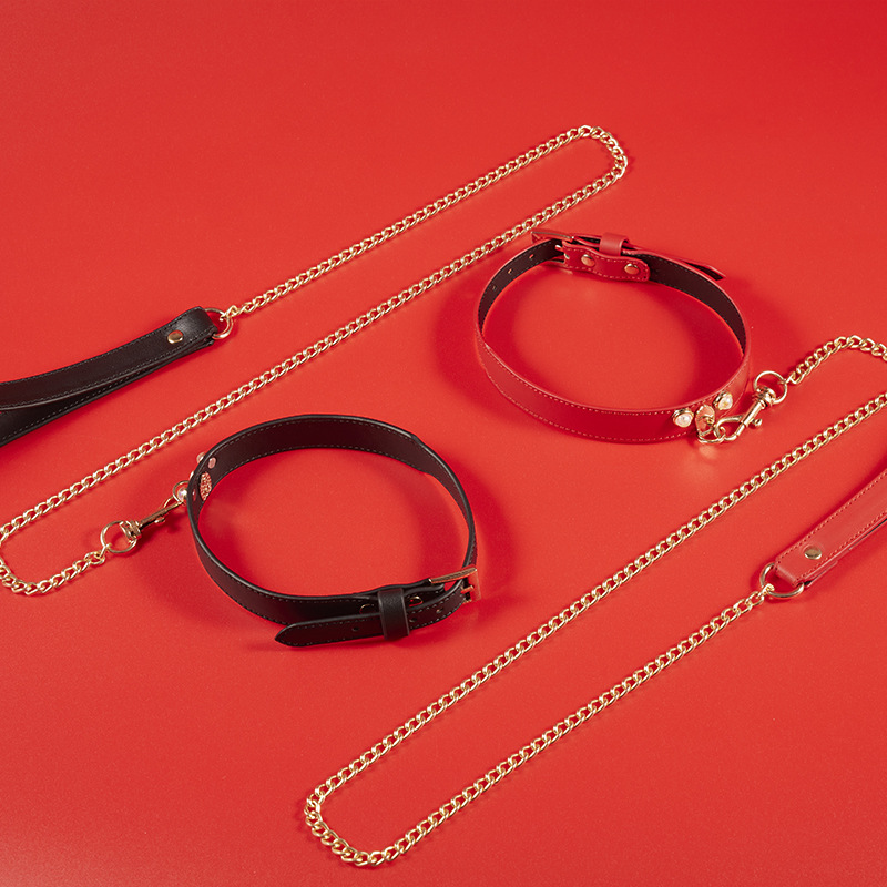 EmberIntimacy Devotion Leather Collar & Leash