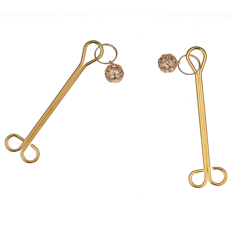 EmberIntimacy Gilded Kiss Nipple Clamps