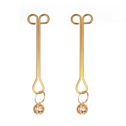 EmberIntimacy Gilded Kiss Nipple Clamps