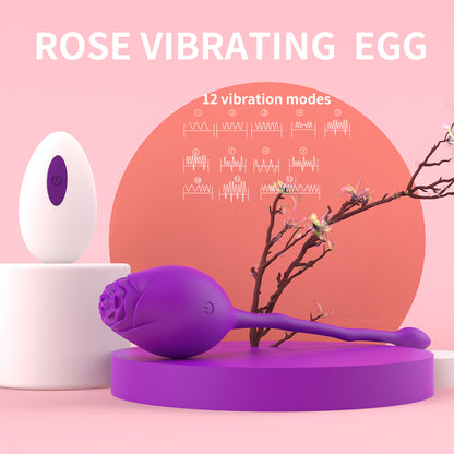 EmberIntimacy's Petal - The Remote Control Rose Vibrating Egg