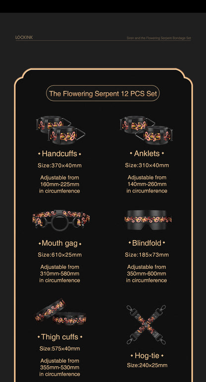 LOCKINK "Flower Spirit Snake" | Siren and the Flowering Serpent 12-Piece