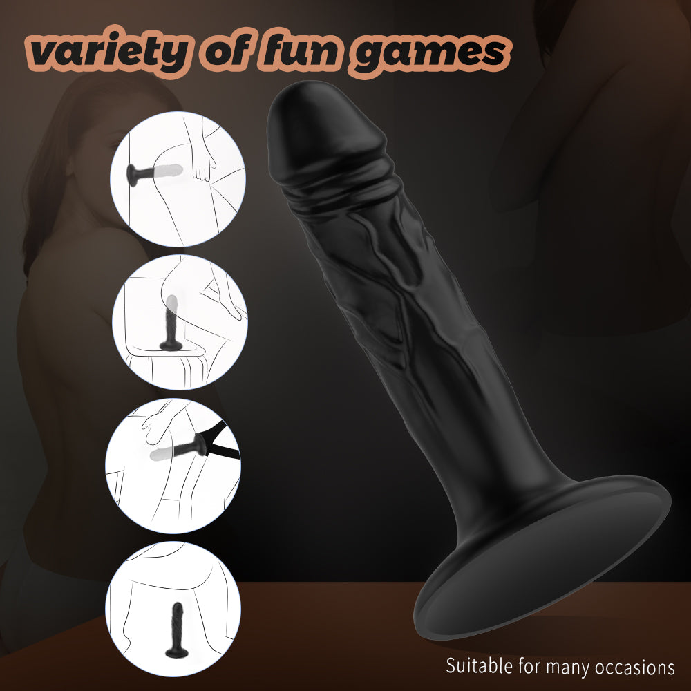 EmberIntimacy's Shadow - The Bendable & Realistic Suction Cup Dildo