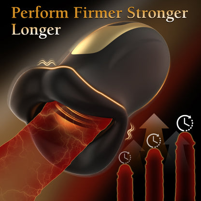 EmberIntimacy's Crucible - The Vibrating Oral Sex & Glans Stamina Trainer