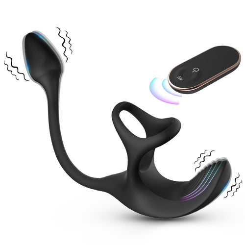 EmberIntimacy's Voyager - The Triple-Point Remote Prostate & Ring Massager