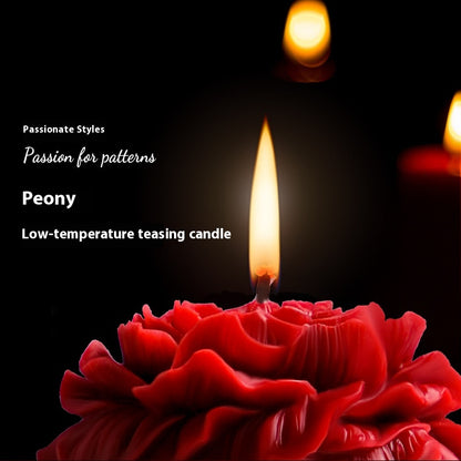 EmberIntimacy Blooming Peony Wax Play Candle