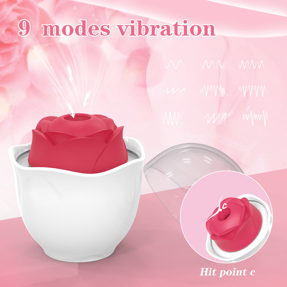 EmberIntimacy's Nocturne - The Luminous Rose Suction & Tapping Lamp