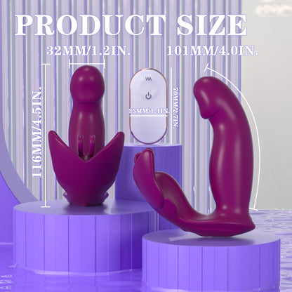 EmberIntimacy's Linger - Remote Control Sliding & Vibrating Wearable