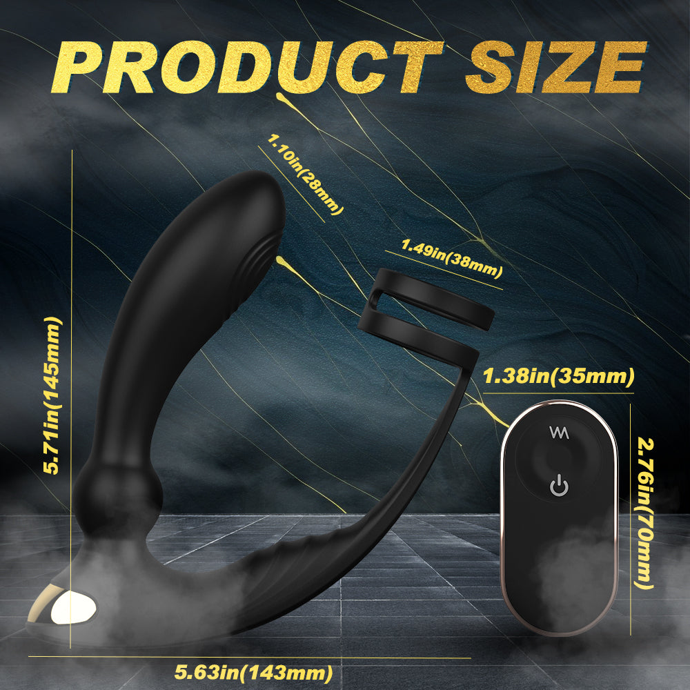 EmberIntimacy's Primal - The Rhythmic Tapping Prostate & Perineum Massager