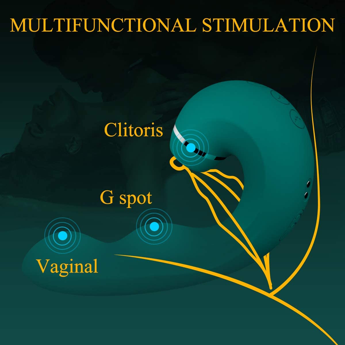 EmberIntimacy's Equinox - The 3-in-1 Tapping, Suction & G-Spot Vibrator