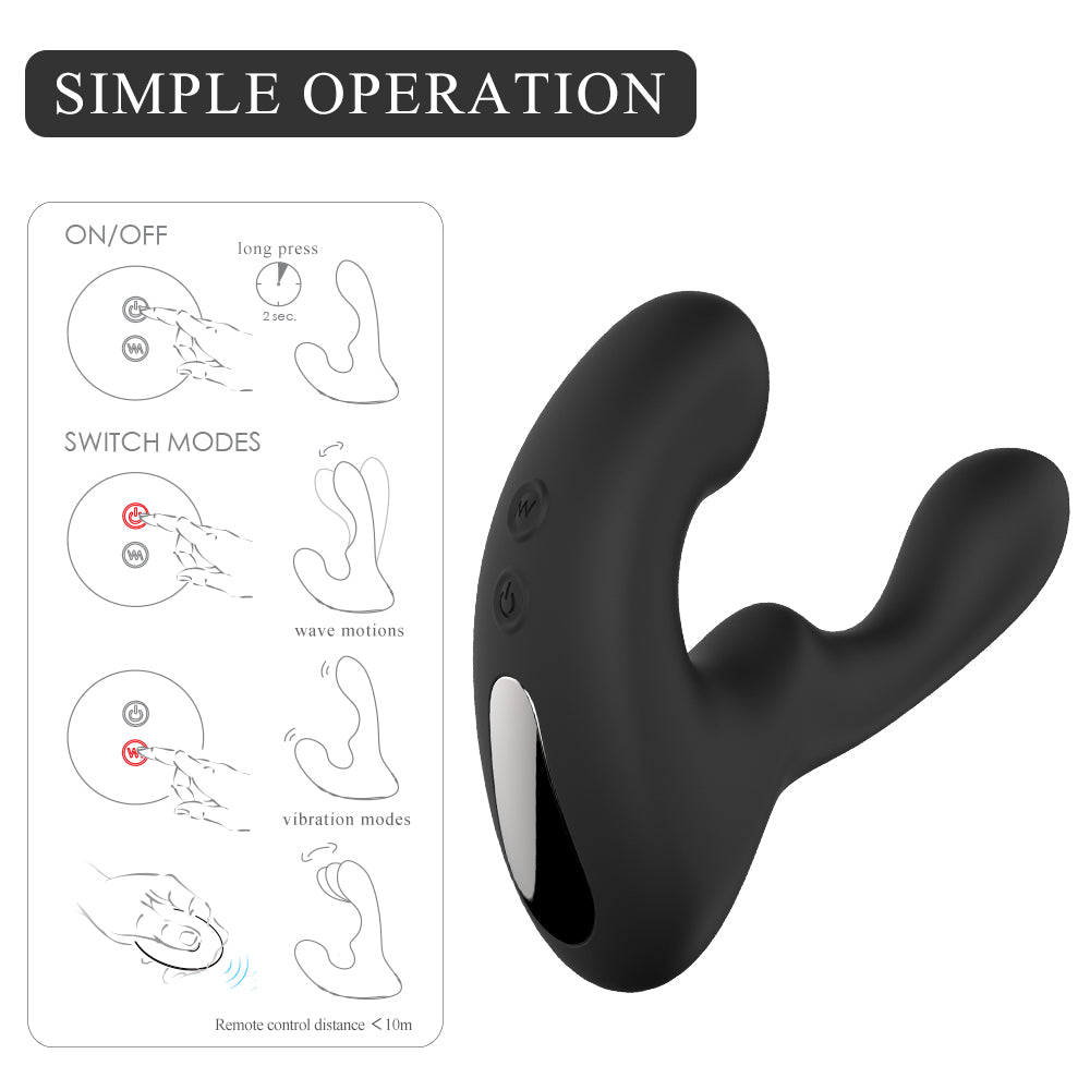 EmberIntimacy's Catalyst - Waving P-Spot, G-Spot & Perineum Massager