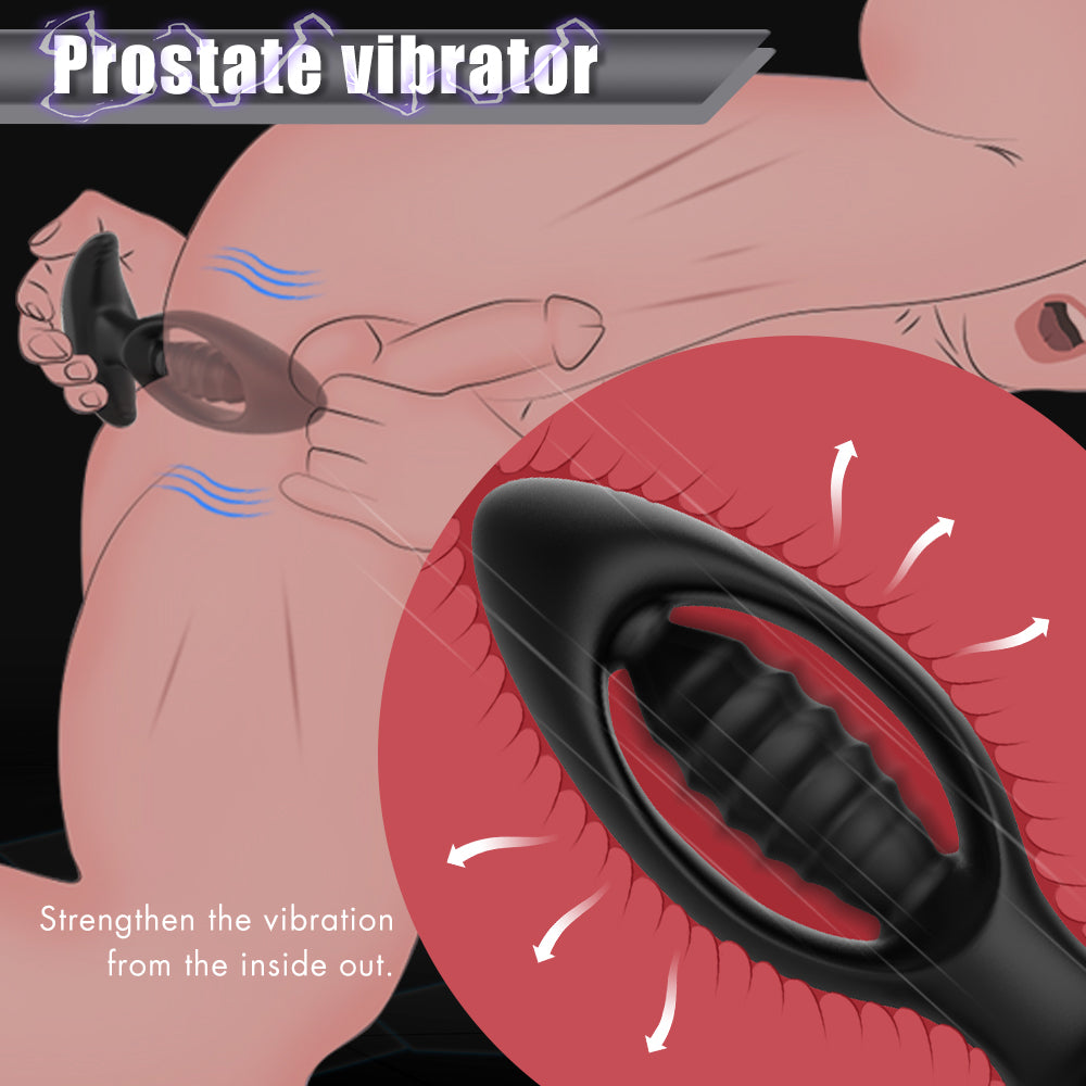 EmberIntimacy's Caldera - The Pulsating Hollow-Core Prostate & G-Spot Plug