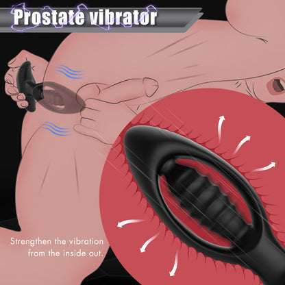 EmberIntimacy's Caldera - The Pulsating Hollow-Core Prostate & G-Spot Plug