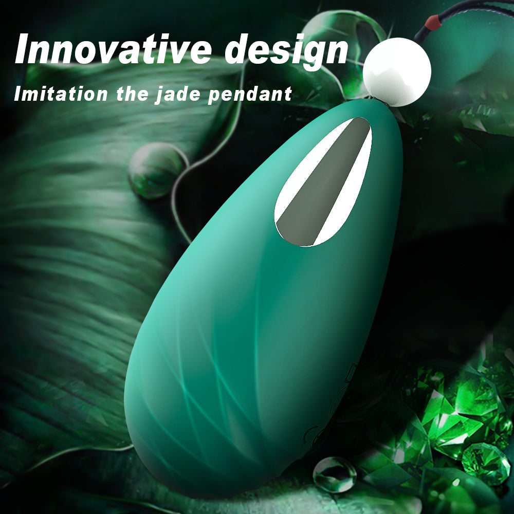 EmberIntimacy's Amulet - Wearable Jade Pendant Vibrating Love Egg