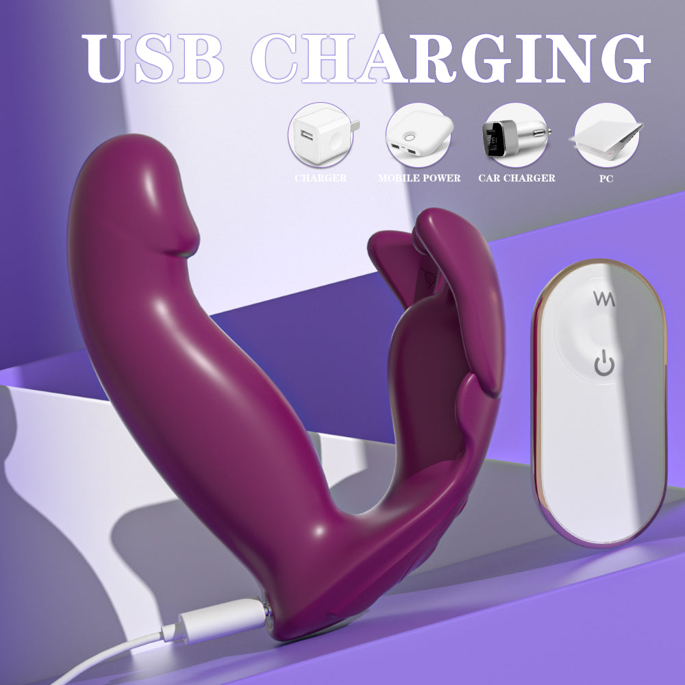 EmberIntimacy's Linger - Remote Control Sliding & Vibrating Wearable