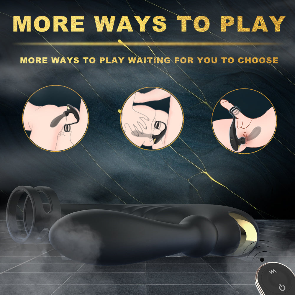 EmberIntimacy's Primal - The Rhythmic Tapping Prostate & Perineum Massager