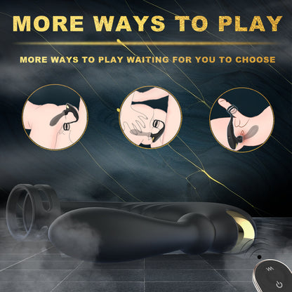 EmberIntimacy's Primal - The Rhythmic Tapping Prostate & Perineum Massager