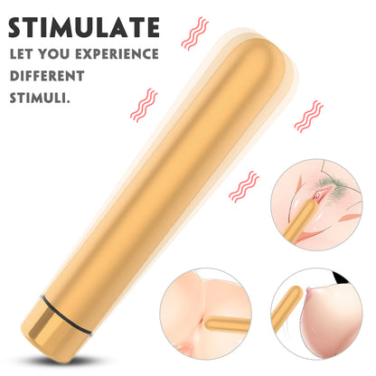 EmberIntimacy's Midas - The Golden Temperature-Play Metal Vibrator