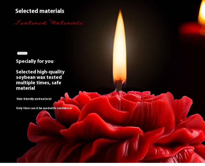 EmberIntimacy Blooming Peony Wax Play Candle