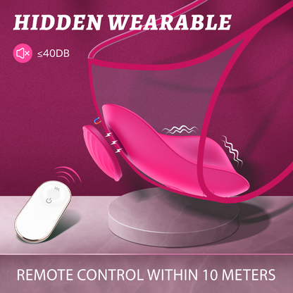 EmberIntimacy's Hummingbird - Magnetic Remote Control Wearable Panty Vibe