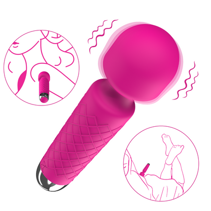 EmberIntimacy's Epicenter - The Compact Wand Vibrator & Body Massager
