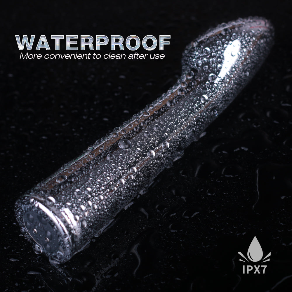 EmberIntimacy's Ambrosia - The Vibrating Metal G-Spot & Anal Spoon