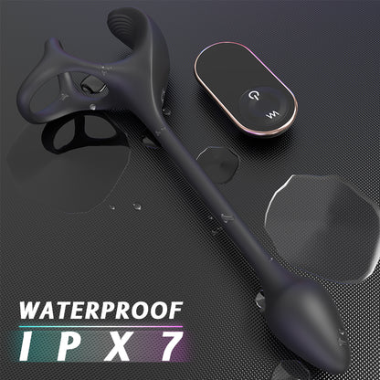 EmberIntimacy's Voyager - The Triple-Point Remote Prostate & Ring Massager