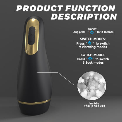EmberIntimacy's Forge - The Automatic Squeezing & Vibrating Male Masturbator