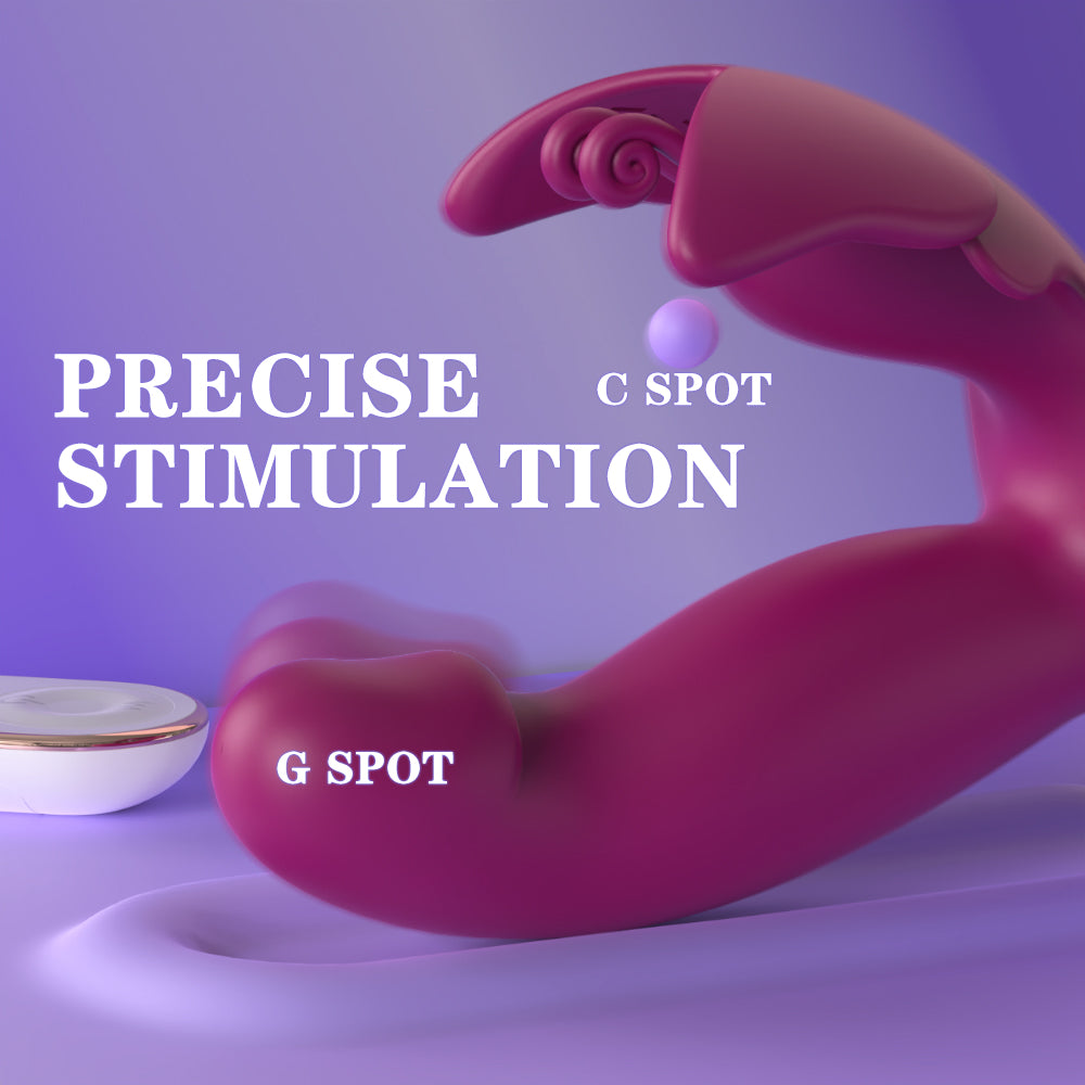 EmberIntimacy's Linger - Remote Control Sliding & Vibrating Wearable