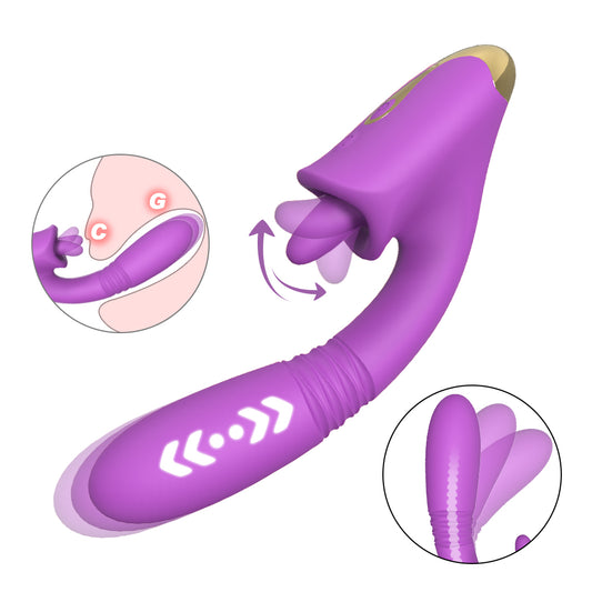 EmberIntimacy's Paragon - The Adaptive Thrusting, Licking & G-Spot Vibrator