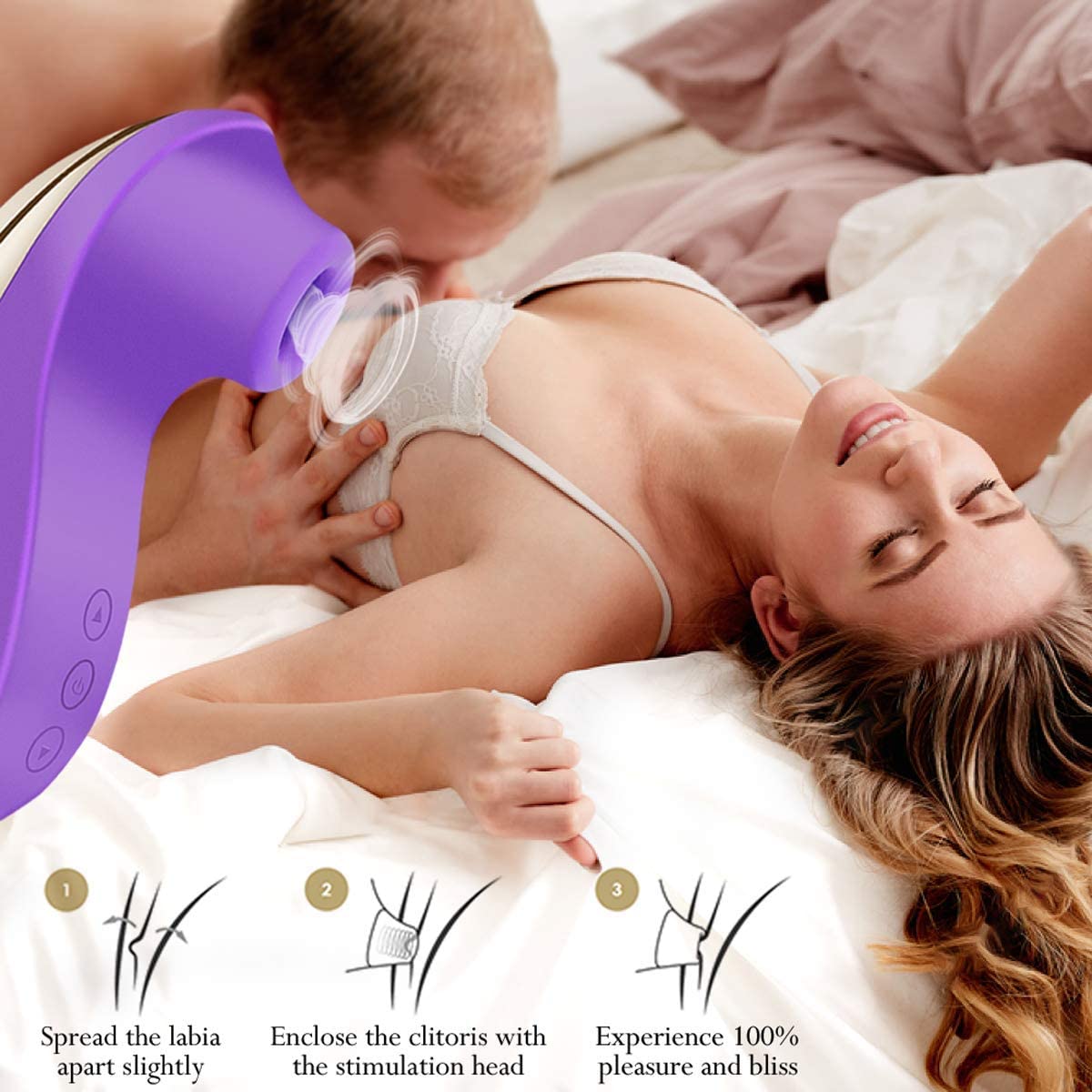 EmberIntimacy's Ignite - Air Pulse Clitoral & Nipple Suction Stimulator