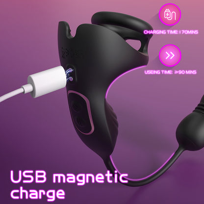EmberIntimacy's Scorpio - The Thrusting Prostate Massager & Vibrating Ring
