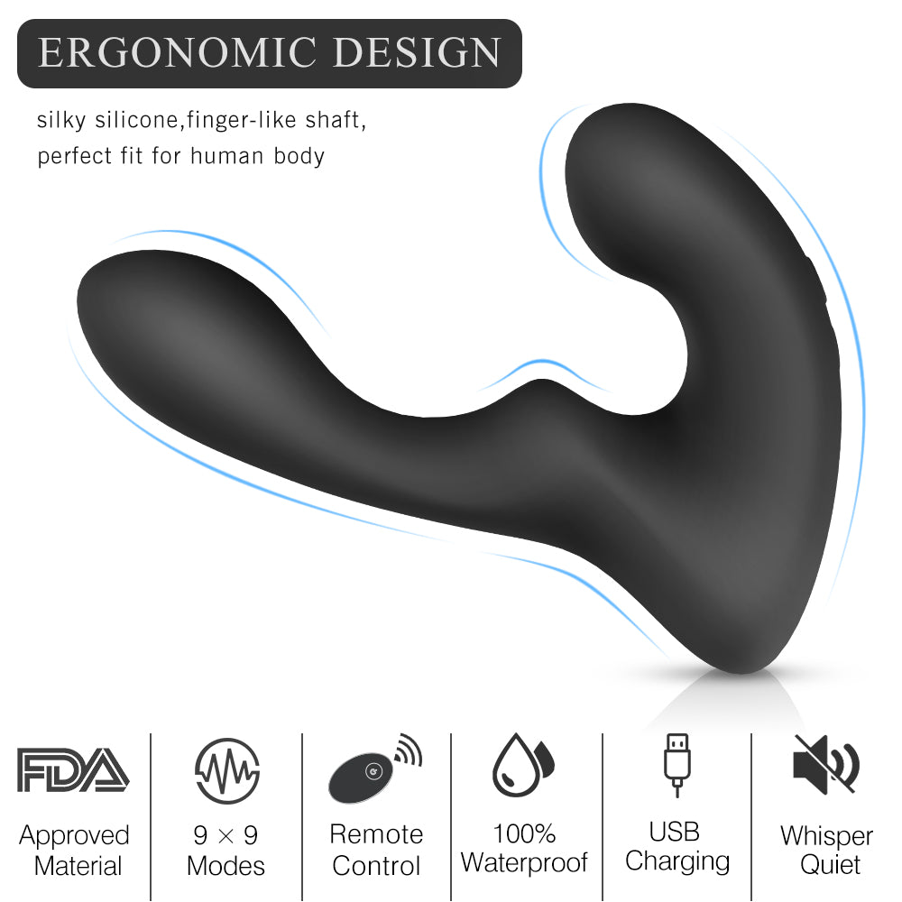 EmberIntimacy's Catalyst - Waving P-Spot, G-Spot & Perineum Massager