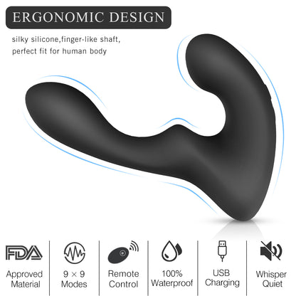 EmberIntimacy's Catalyst - Waving P-Spot, G-Spot & Perineum Massager