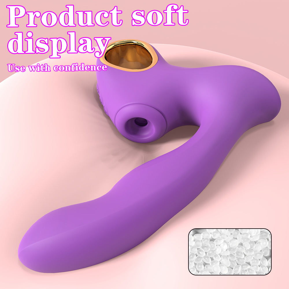 EmberIntimacy's Scepter - The 3-in-1 Finger-Held Tapping & Suction Vibe